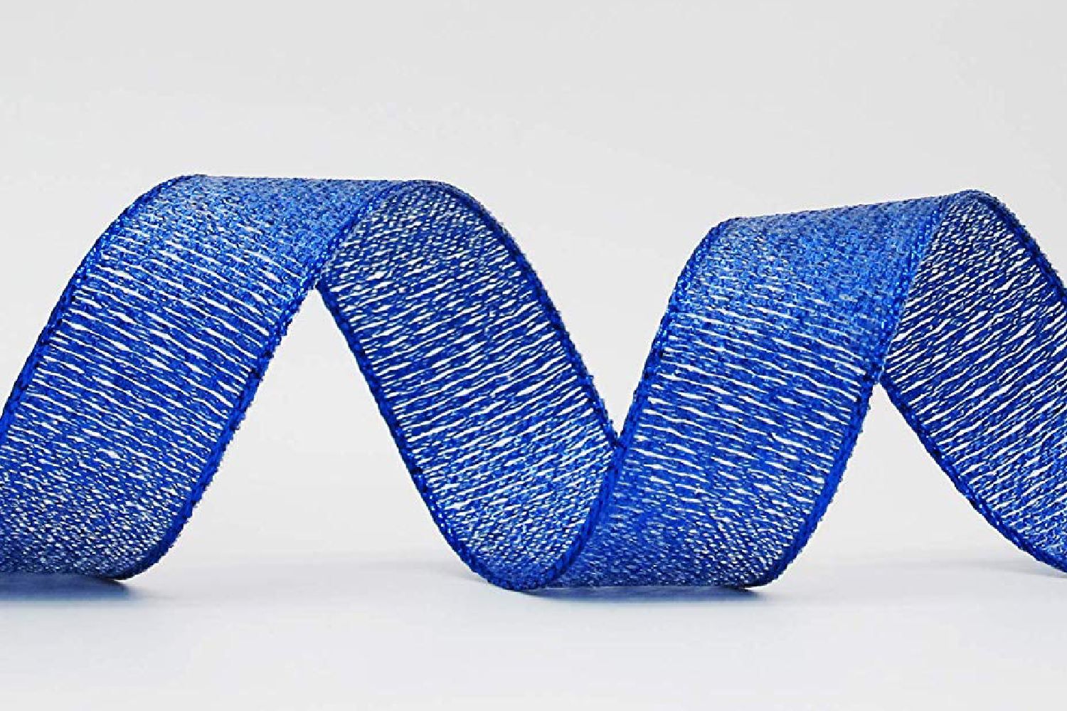 Металева блискуча тканинна стрічка